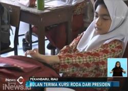 Viral, Anak Difabel Kirim Surat ke Presiden Minta Kursi Roda