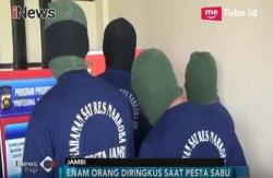 Pengurus Partai dan Oknum PNS Diciduk saat Pesta Narkoba