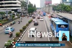 Proyek LRT Jalan, Sebagian Jalur Rasuna Said Akan Ditutup