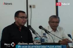 iNews dan CNN Indonesia Siarkan Debat Perdana Pilgub Jateng 2018