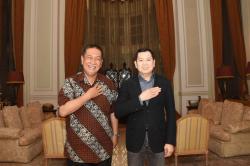 HT Sambut Silaturahmi Deddy Mizwar