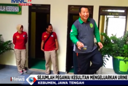 Hakim dan Pegawai PN Kebumen Jalani Tes Narkoba