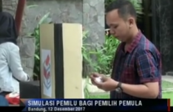 Bawaslu Gelar Simulasi Pemilu di Unpad Bandung