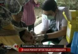 Antisipasi Difteri, Dinkes Purwakarta Gelar Imunisasi Serentak