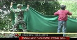 Mayat Pria Bersimbah Darah Ditemukan di Pinggir Jurang Cicalengka