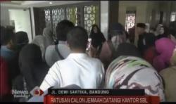 Ratusan Jamaah Umrah Geruduk Kantor PT SBL