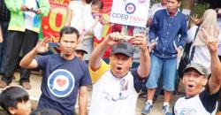 Kampanye Ceria, Oded dan Warga Cigending Ramai-Ramai Tangkap Ikan