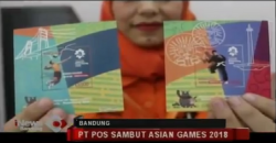 PT Pos Indonesia Luncurkan Perangko Edisi Asian Games 2018