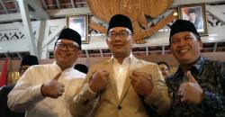 Jelang Tahapan Kampanye, 3 Pimpinan Kota Bandung Unjuk Keakraban