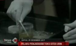 Anggota Geng Motor Penjarah Toko Pakaian Dites Urine