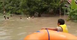 Lagi, Banjir Rendam Ribuan Rumah di Brebes, Jalur ke Purwokerto Lumpuh