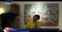 Pameran Abstrak Terinspirasi Candi Borobudur Diikuti Puluhan Seniman