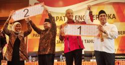 Ganjar-Yasin Dapat Nomor Urut 1, Sudirman Said-Ida Fauziyah Nomor 2