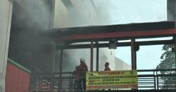 Kebakaran di Pasar Banjarsari, Api dari Sore hingga Siang Belum Padam