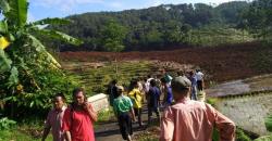 Swadaya Cari Korban Longsor Brebes, Warga Temukan 1 Jenazah di Tebing<