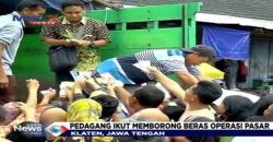Pedagang di Klaten Borong Beras di Operasi Pasar 