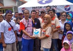 Gandeng Aliansi Wartawan Demokrasi, Perindo Pemalang Gelar Jalan Sehat