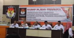 Hujan Interupsi Pleno Penetapan Calon, 1 Paslon Gugat KPU Gorontalo<