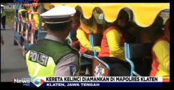 Polres Klaten Gelar Razia, 4 Kereta Kelinci Diamankan