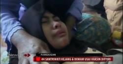 Puluhan Santri di Jatim Sakit Massal Usai Imunisasi Difteri