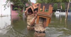 Banjir Terus Meluas, 30 Desa dari 7 Kecamatan di Lamongan Terendam 