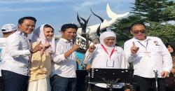 Gus Ipul-Puti Terlambat, Kampanye Damai Molor 2 Jam