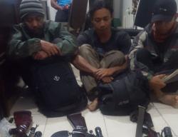 Bawa Senpi dan Peledak, Tiga Pemburu Satwa Liar di Tahura Diamankan