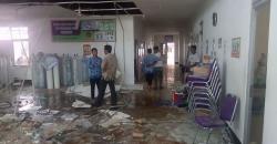 Atap Rumah Sakit di Pamekasan Ambruk, Perawat Luka Tertimpa