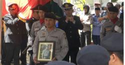 Mantan Wakapolda Sumut Dimakamkan Secara Dinas Kepolisian di Malang