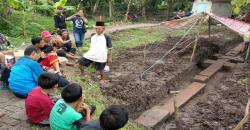 Cangkul Lahan, Warga Klinter Sidoarjo Temukan Situs Candi Majapahit