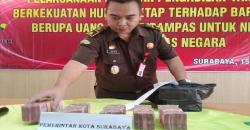 4 Terpidana Korupsi di Surabaya Kembalikan Uang Negara Rp1,07 Miliar