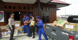 Polda Papua Kirim 15 Ton Bahan Makanan ke Kabupaten Asmat