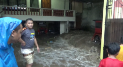 Diguyur Hujan Tiga Jam, Kotamobagu Tergenang Banjir