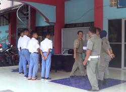 Kedapatan Membolos, Lima Pelajar Ini Digelandang Satpol PP