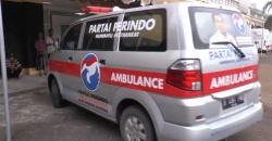 Warga NTB Terbantu dengan Mobil Ambulans Partai Perindo