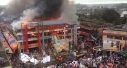 800 Lebih Toko di Pasar Atas Bukit Tinggi Ludes Dibakar Api 