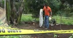   Polisi Olah TKP Penemuan Mayat dalam Karung di Kampung Jawa Solok