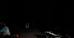 Gunung Sinabung Meletus Hebat, Desa Perbaji Gelap Gulita