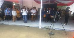 Pendukung Edy Rahmayadi-Musa Rajeckshah Padati Kantor KPU Sumut