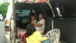 Pengungsi Banjir Tebingtinggi Belum Makan dari Semalam