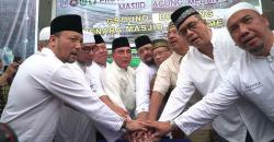 Edy Rahmayadi Resmikan Pemancangan Tiang Menara Masjid Agung Medan