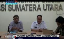 KPU Sumut Buka Pendaftaran Cagub Perseorangan
