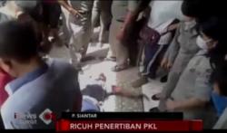 Penertiban PKL di Pematangsiantar Berakhir Ricuh
