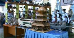 Rutan Tanjung Gusta Pamerkan Puluhan Karya Kreativitas Narapidana