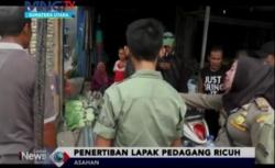 Penertiban PKL di Asahan Berakhir Ricuh