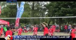 Jaring Atlet Muda, PBVSI Kulonprogo Gelar Kejuaraan Liga Bola Voli