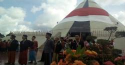 1.500 Bambu Runcing Berbendera Merah Putih Pecahkan Rekor Muri