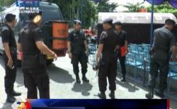 Amankan Natal, Tim Gegana Brimob Polda DIY Sisir Gereja