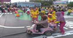 1.100 Anak TK Jadi Duta Keselamatan Berlalu Lintas