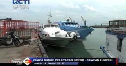 Cuaca Buruk, Transportasi Laut Antarpulau di Gresik Lumpuh